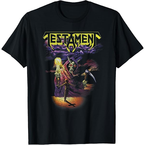 Testament Practice What You Preach Mens Black Short Sleeve T Shirt